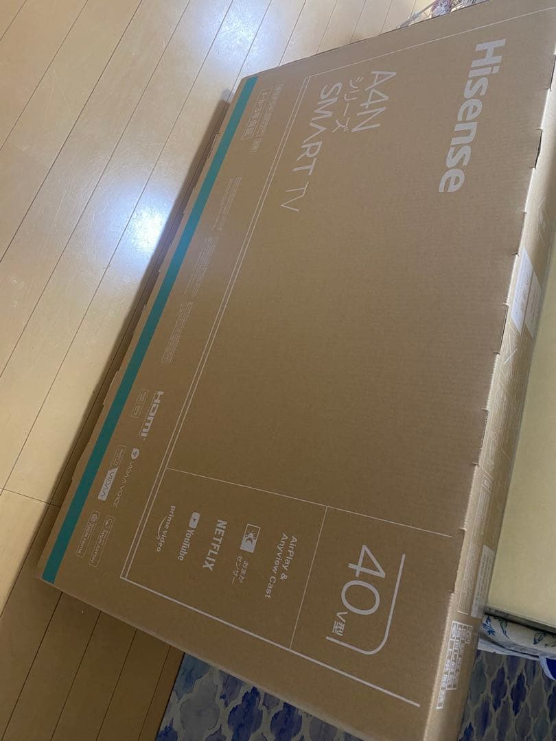 Hisense A4Nシリーズ 40V型 スマートTV 2025年製