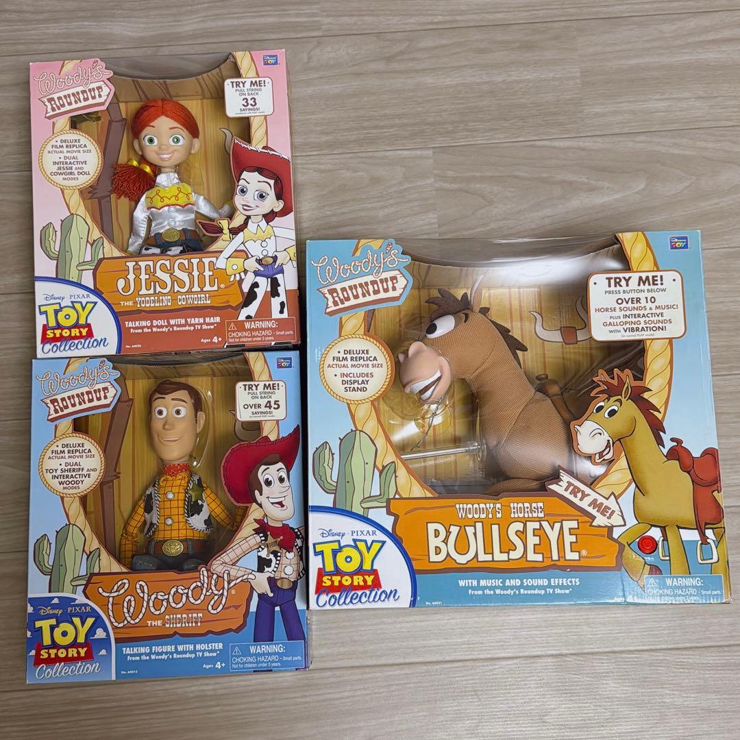 トイストーリー シグネチャーコレクション ウッディ ジェシー ブルズアイ