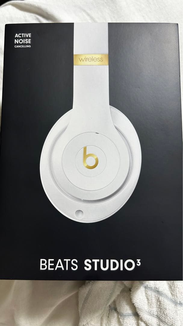 Beats Studio3 ワイヤレスヘッドホン ホワイト