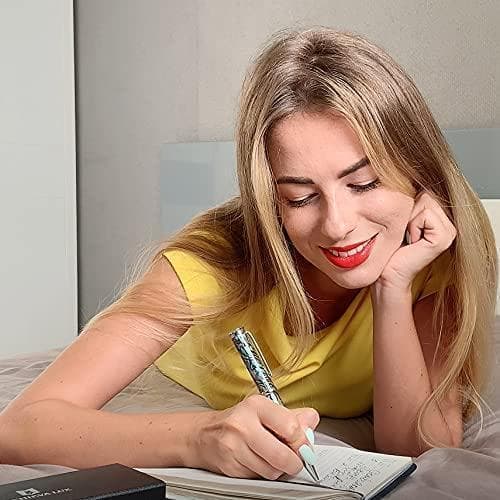 匿名配送　LACHIEVA LUX高級筆記具 天然貝殻 鮑 アワビ油性ボールペン