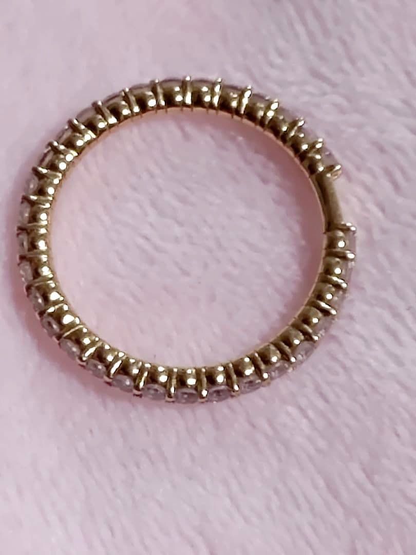 k18PGフルエタニティリング