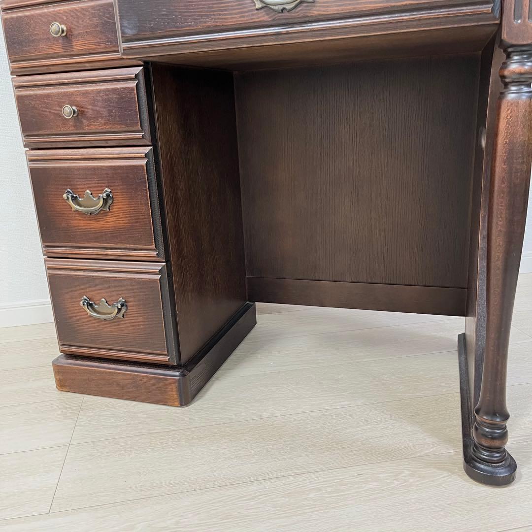 (つ14)ミラーデスク コンパクトドレッサー アトランタライティングビューロー