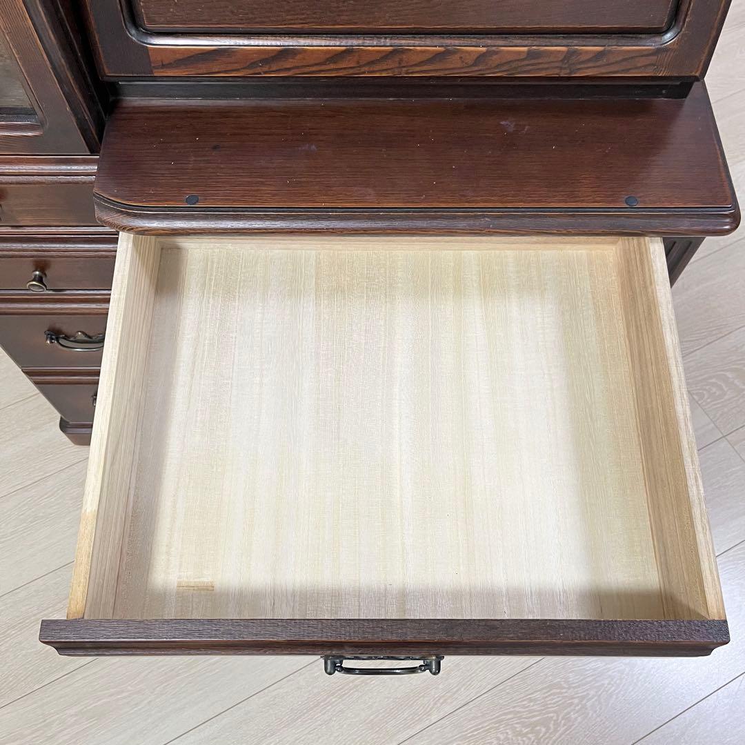 (つ14)ミラーデスク コンパクトドレッサー アトランタライティングビューロー