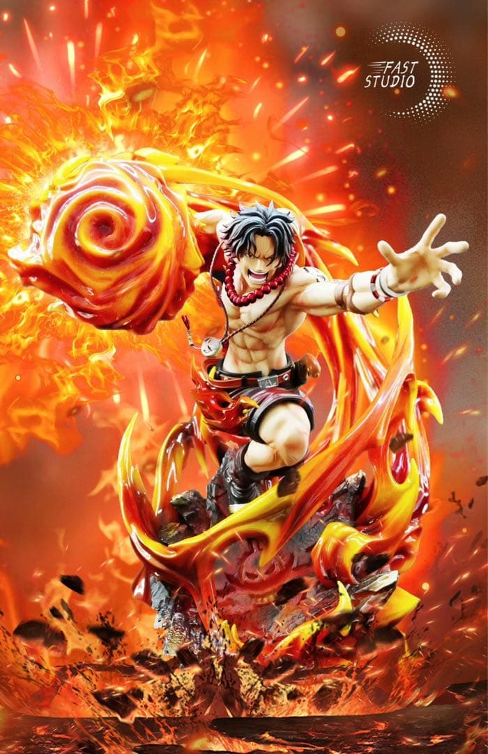 ワンピース　火拳エース　ガレージキッド　フィギュア