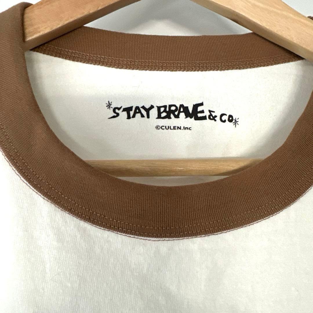 送料無料)草彅剛/個展stay brave&co リンガーT