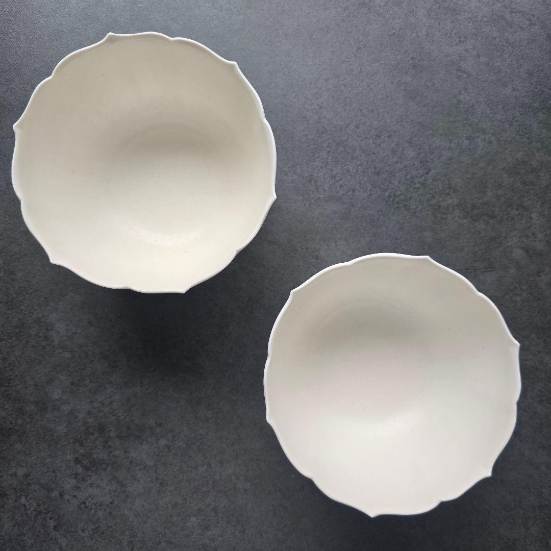 宮田竜司　稜花椀（マット） 2個セット