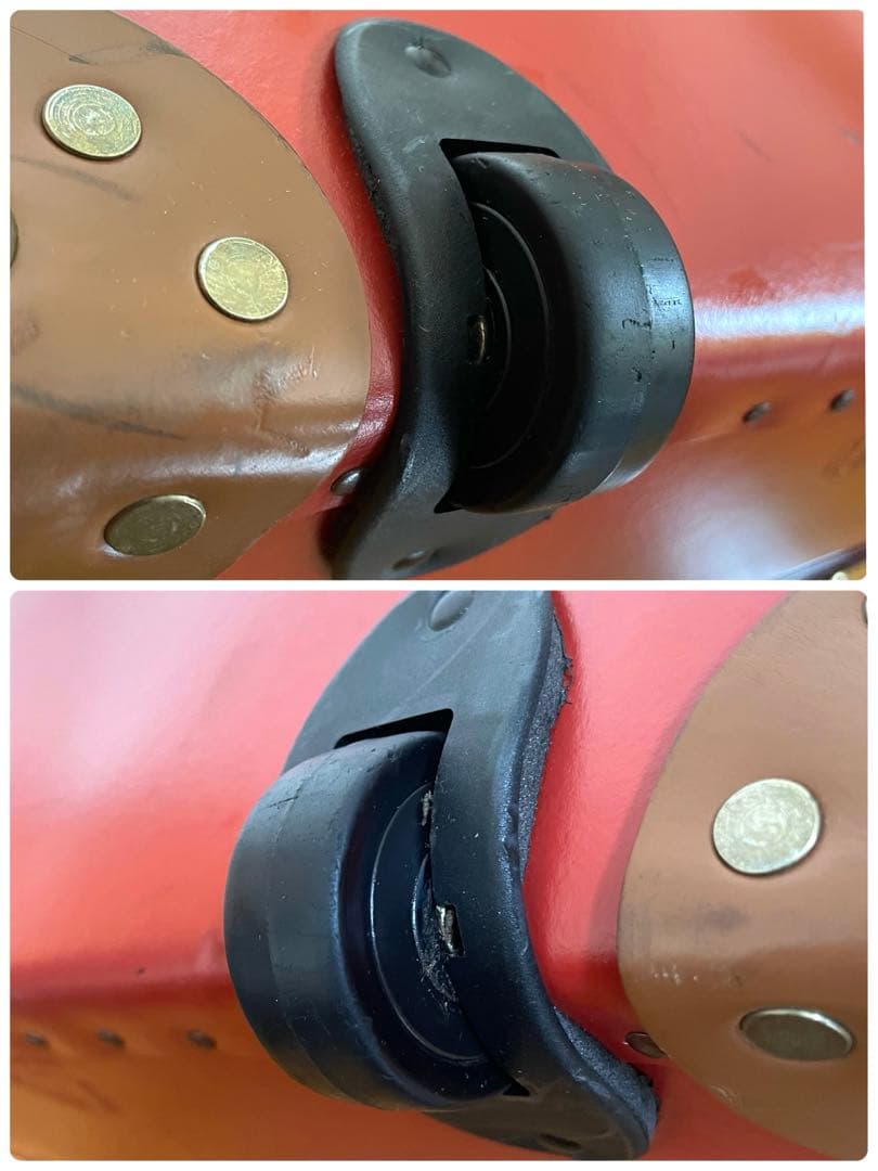 グローブトロッター 英国製 赤 大型 ヴィンテージ キャリーケース