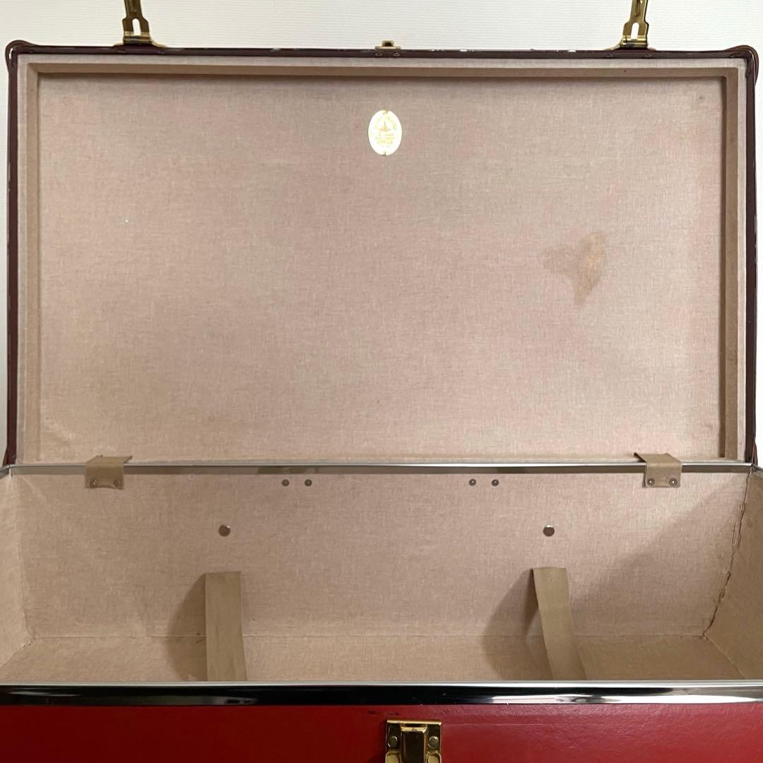 グローブトロッター 英国製 赤 大型 ヴィンテージ キャリーケース