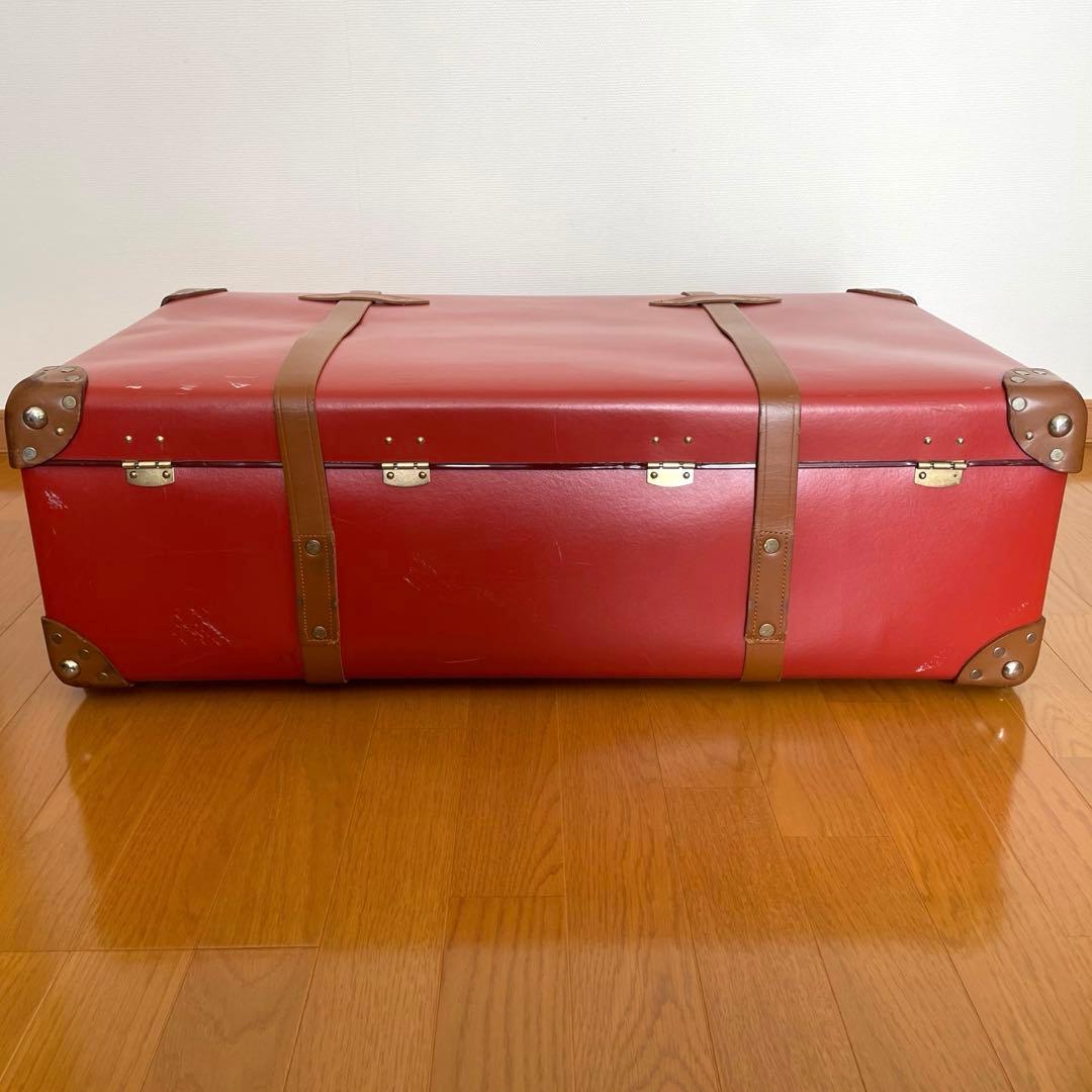 グローブトロッター 英国製 赤 大型 ヴィンテージ キャリーケース