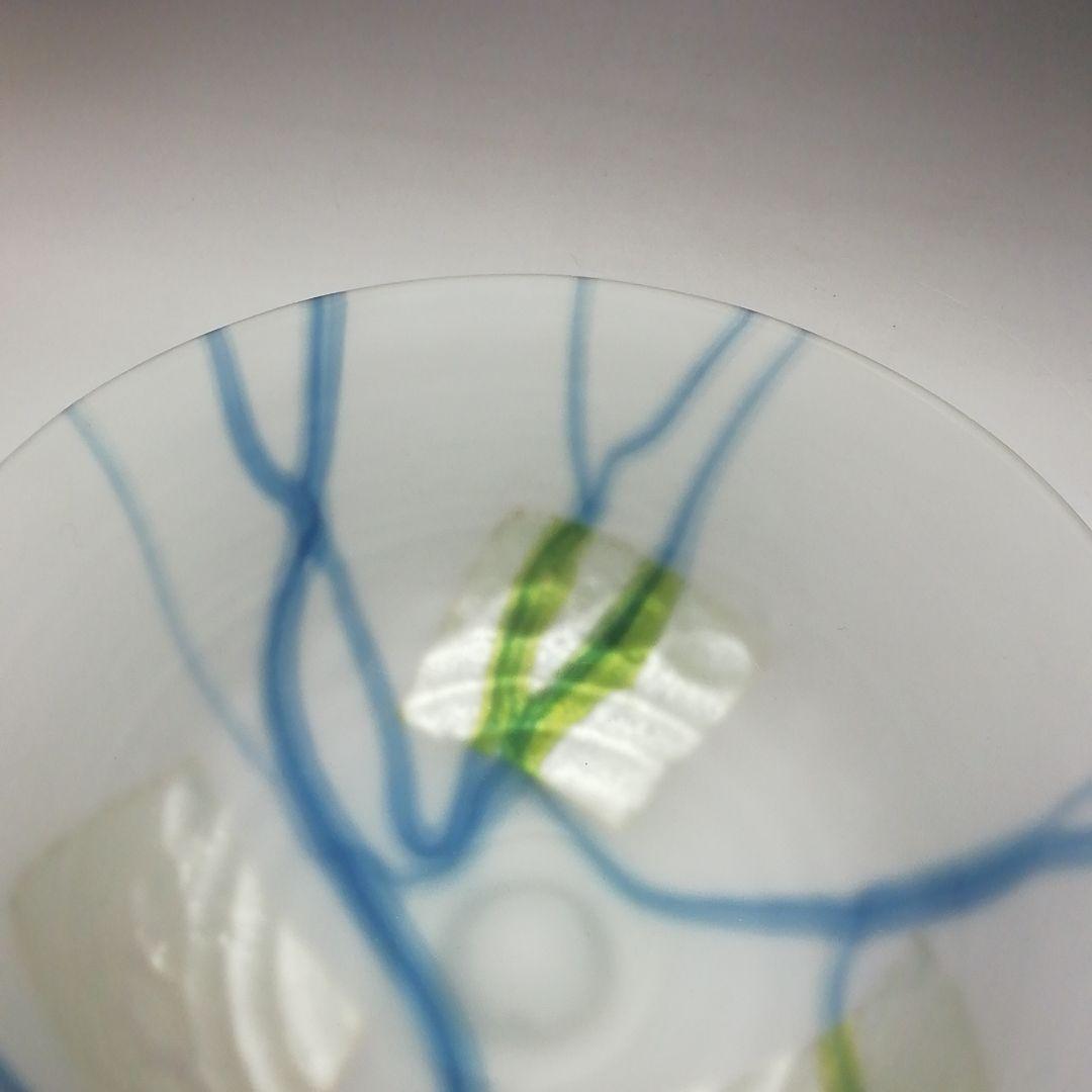 Ｓ５７４　茶碗　『義山　銀箔清流』『水崎長寿作』　共箱　抹茶碗　茶道具