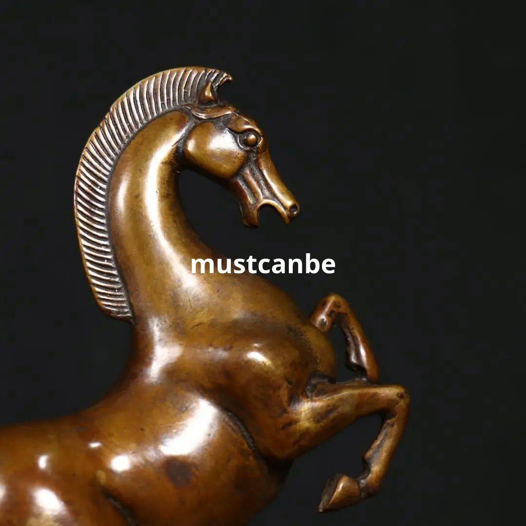 銅製 十二支馬 奔馬 家リビング 玄関 書斎 事務室 装飾品 工芸品 置物