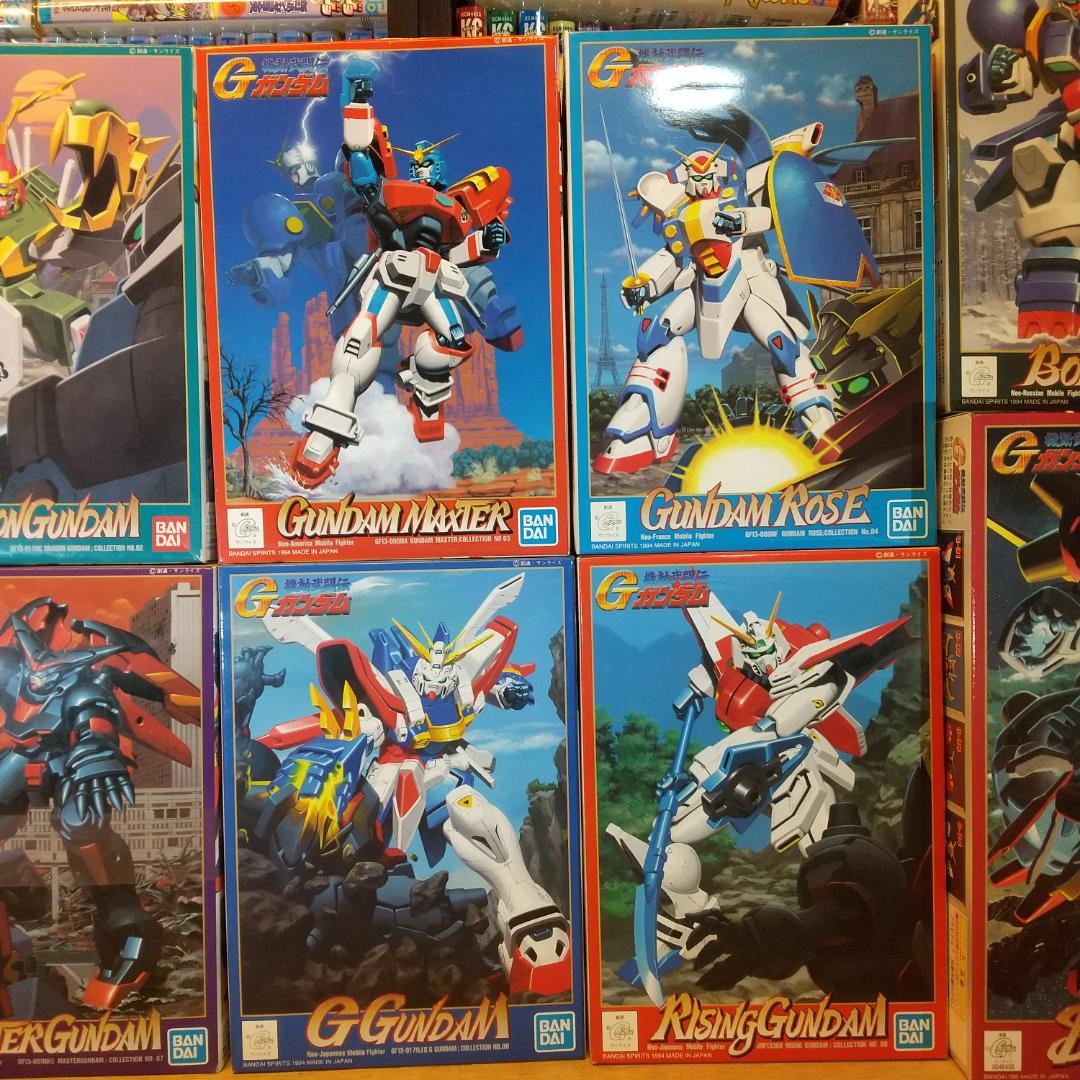 Gガンダム　旧キット　144/1 シリーズ　コンプセット　箱付き