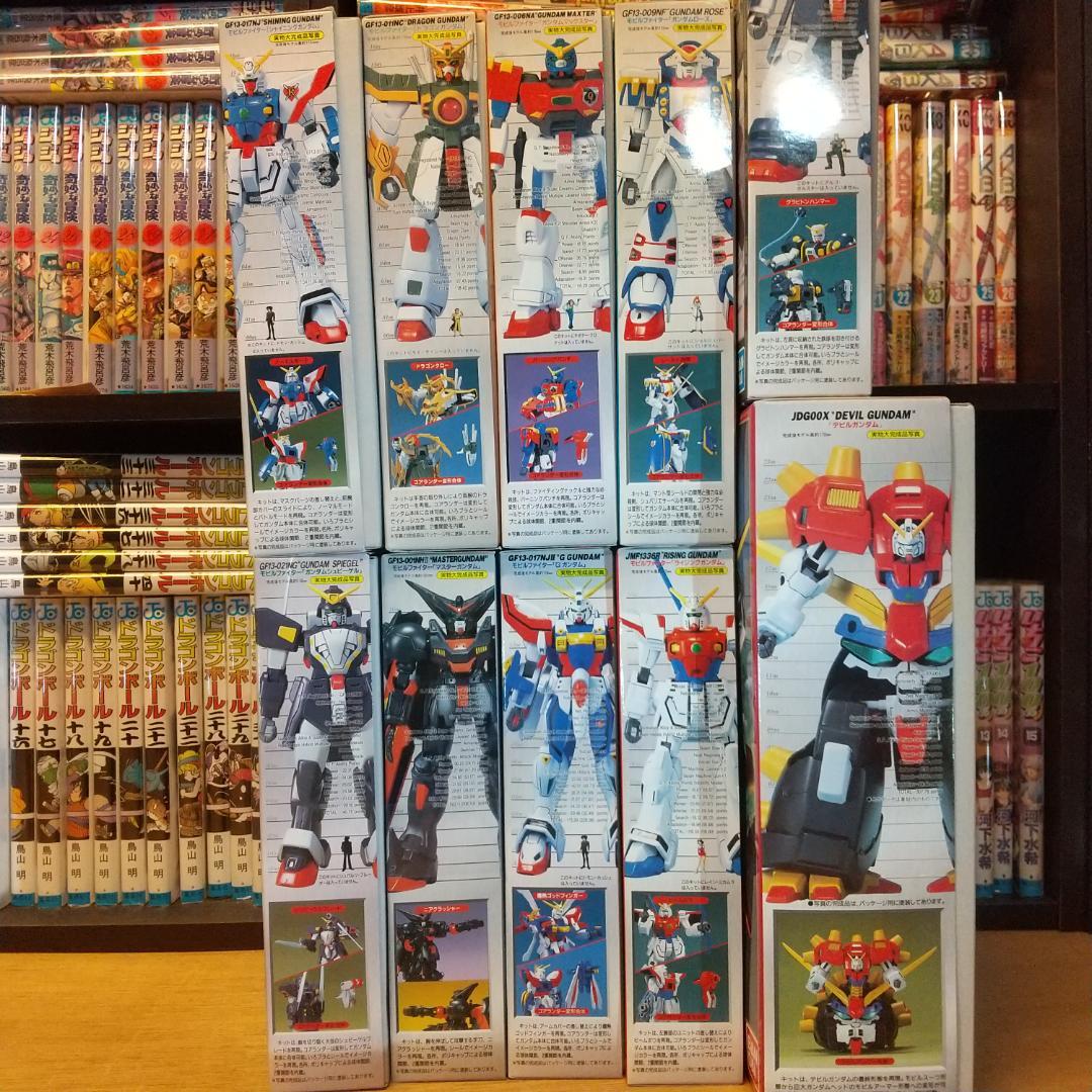 Gガンダム　旧キット　144/1 シリーズ　コンプセット　箱付き