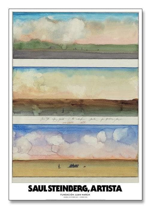 額装品/Tres paisajesスタインバーグ/アート/ポスター/インテリア
