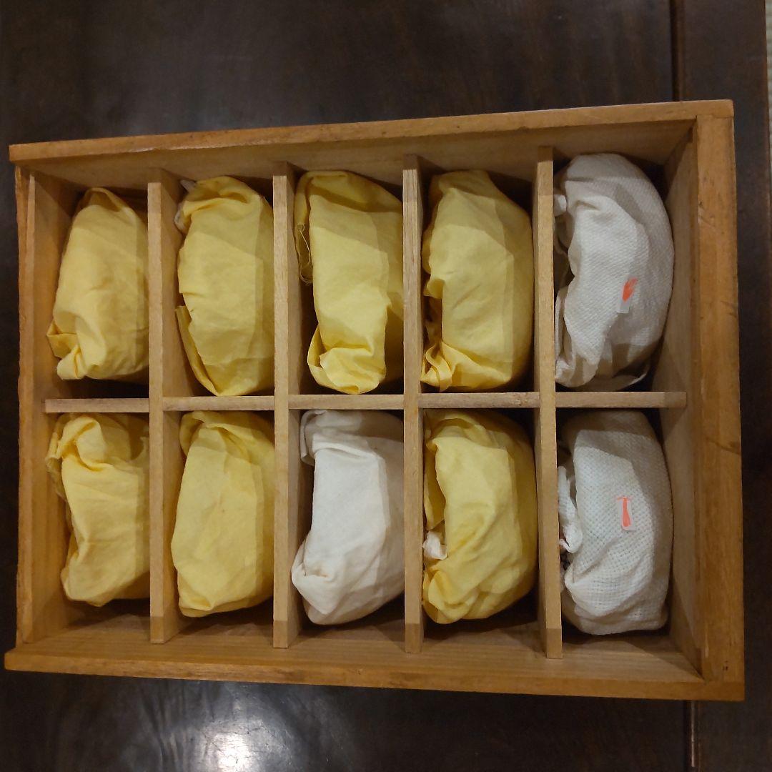 須田秀石　茶懐石用、クリスタル舟形向付け鉢　８客プラス２客