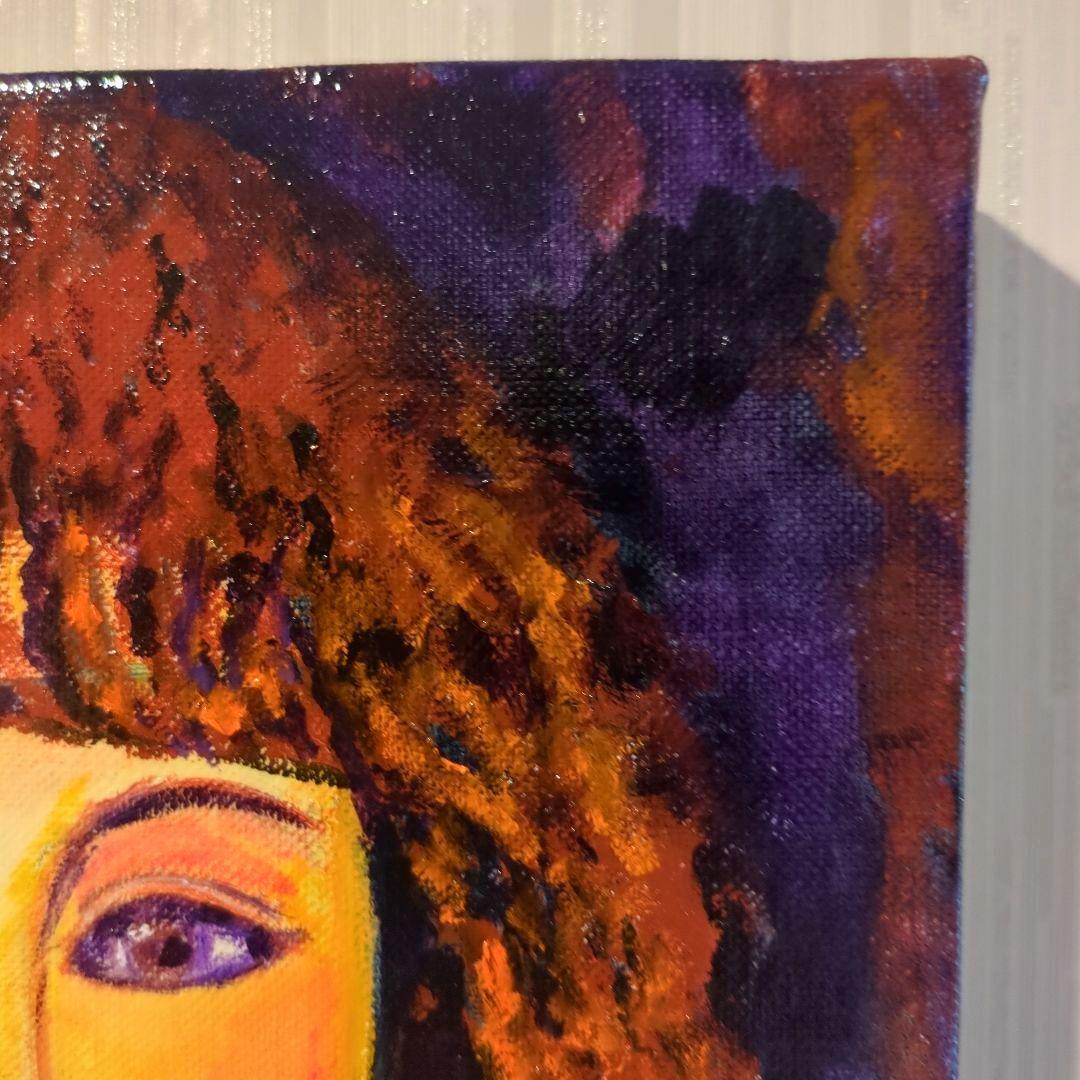 キャンバス油絵　専用　モンマルトルの若い女性　モディリアーニ　オマージュ