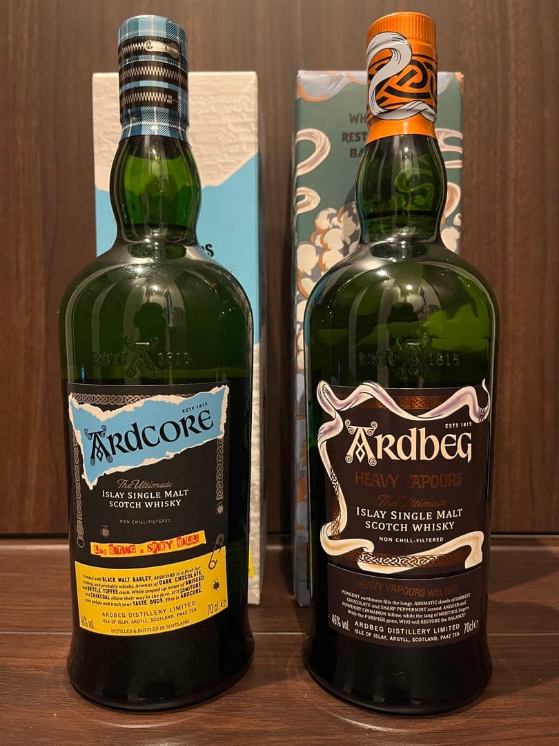 Ardbeg アードベッグ / アードコア、ヘビー・ヴェイパー セット