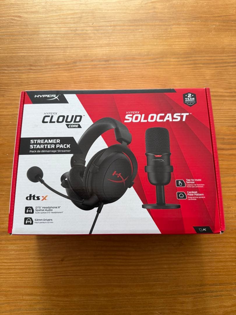 【新品未開封】HyperXゲーム実況用スターターパック HBNDL0001