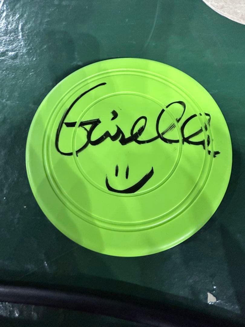 かさ aespa ジゼル 直筆サイン入りフリスビー