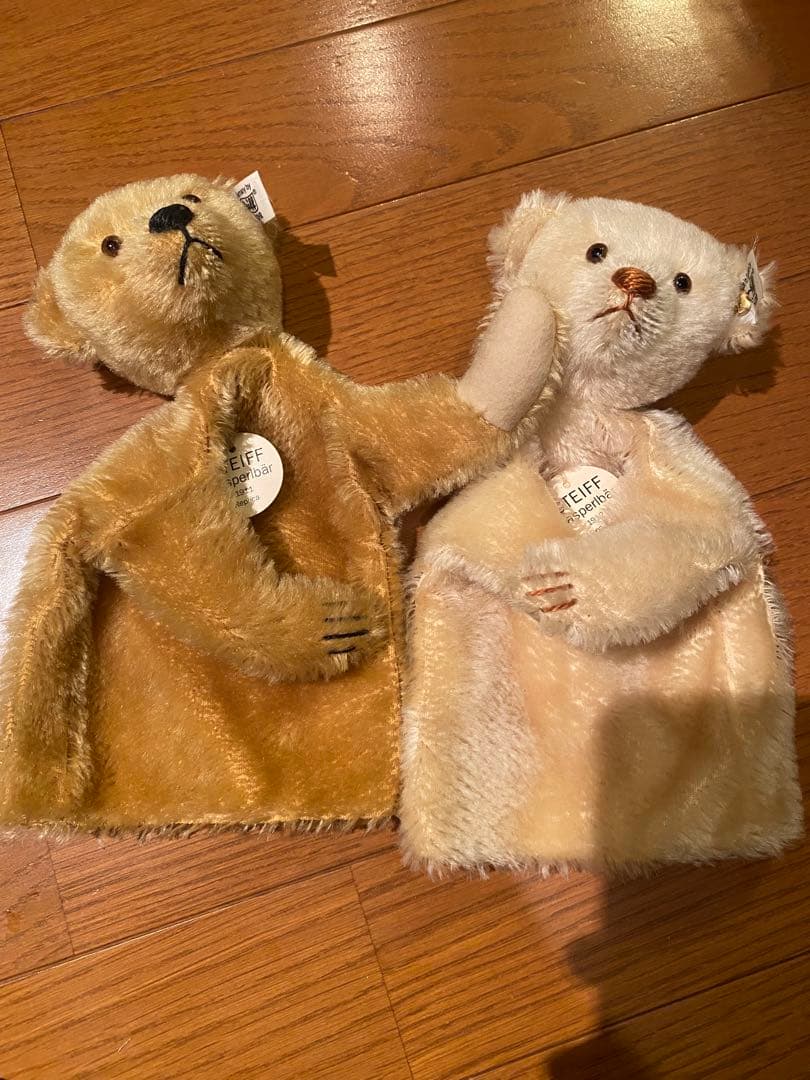 シュタイフ　パペット　セット　白タグ