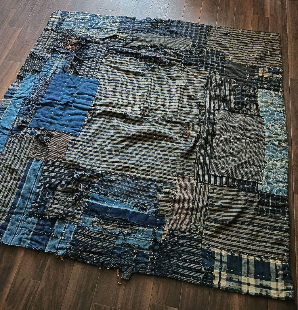 アートピース襤褸敷物　観賞用 boro japan vintage