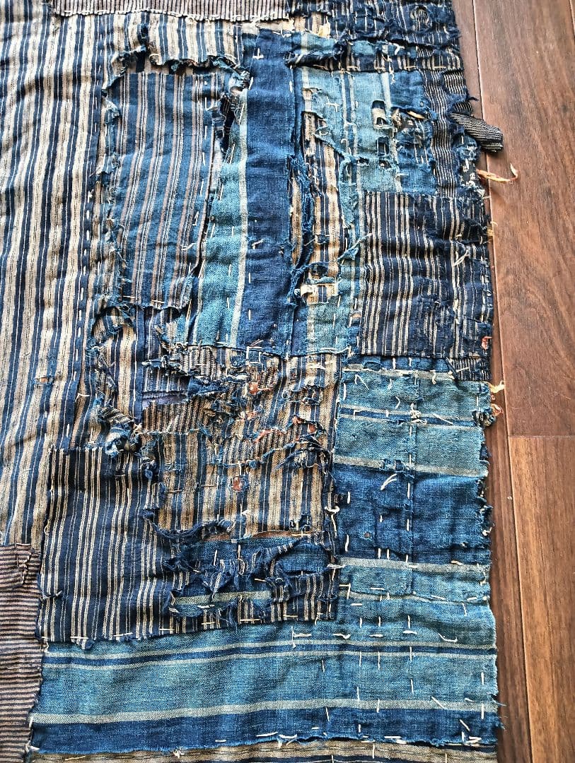アートピース襤褸敷物　観賞用 boro japan vintage