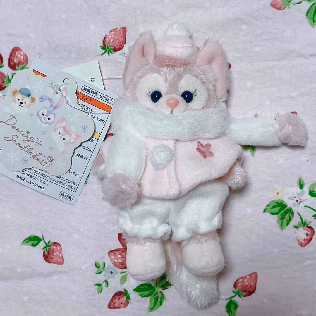 ダンシングスノーフレークス ぬいぐるみバッジ タグ付き リーナベル