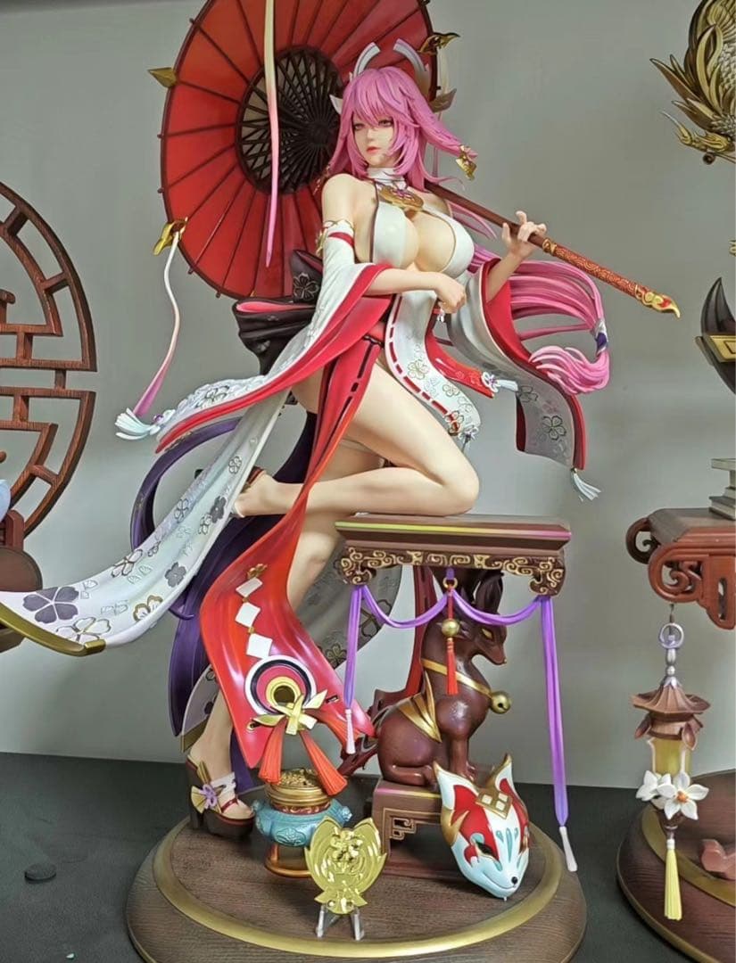 原神 八重神子 003 フィギュア  ガレージキット ガレキ スタチュー