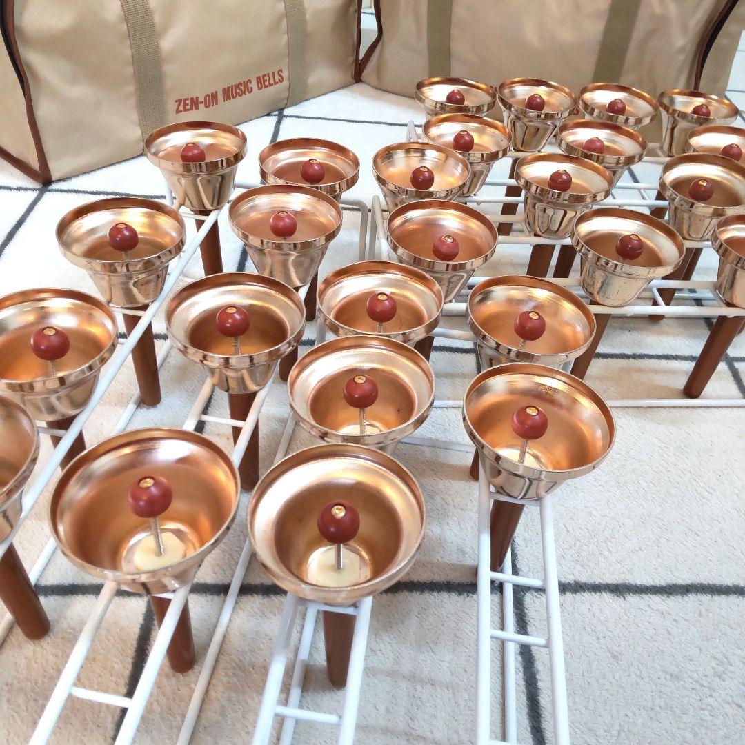 ごーちゃんページ ハンドベル27音 ミュージックベル ゼンオ ZEN-ON