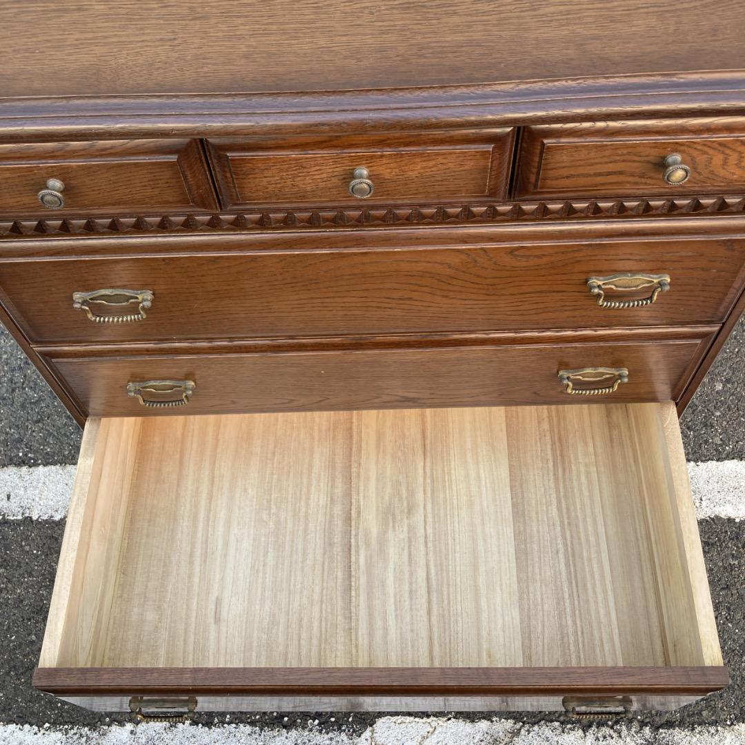 パンパンダ様昭和家具 アンティーク チェスト ジュテーム 昭和63年製造品