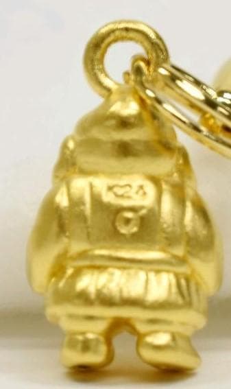 純金 ＊ 恵比寿　御守り 縁起物