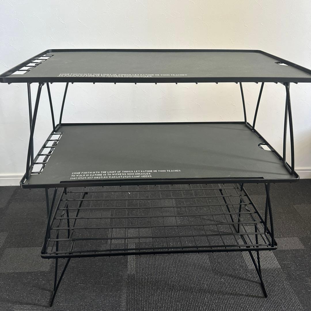 ユニフレーム　フィールドラック×3 天板×2