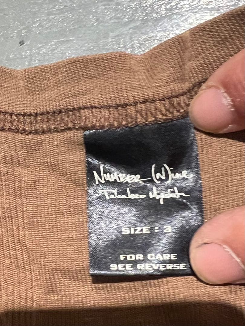 y*a様 ナンバーナイン　NUMBER(N)INE タンクトップ3枚セット