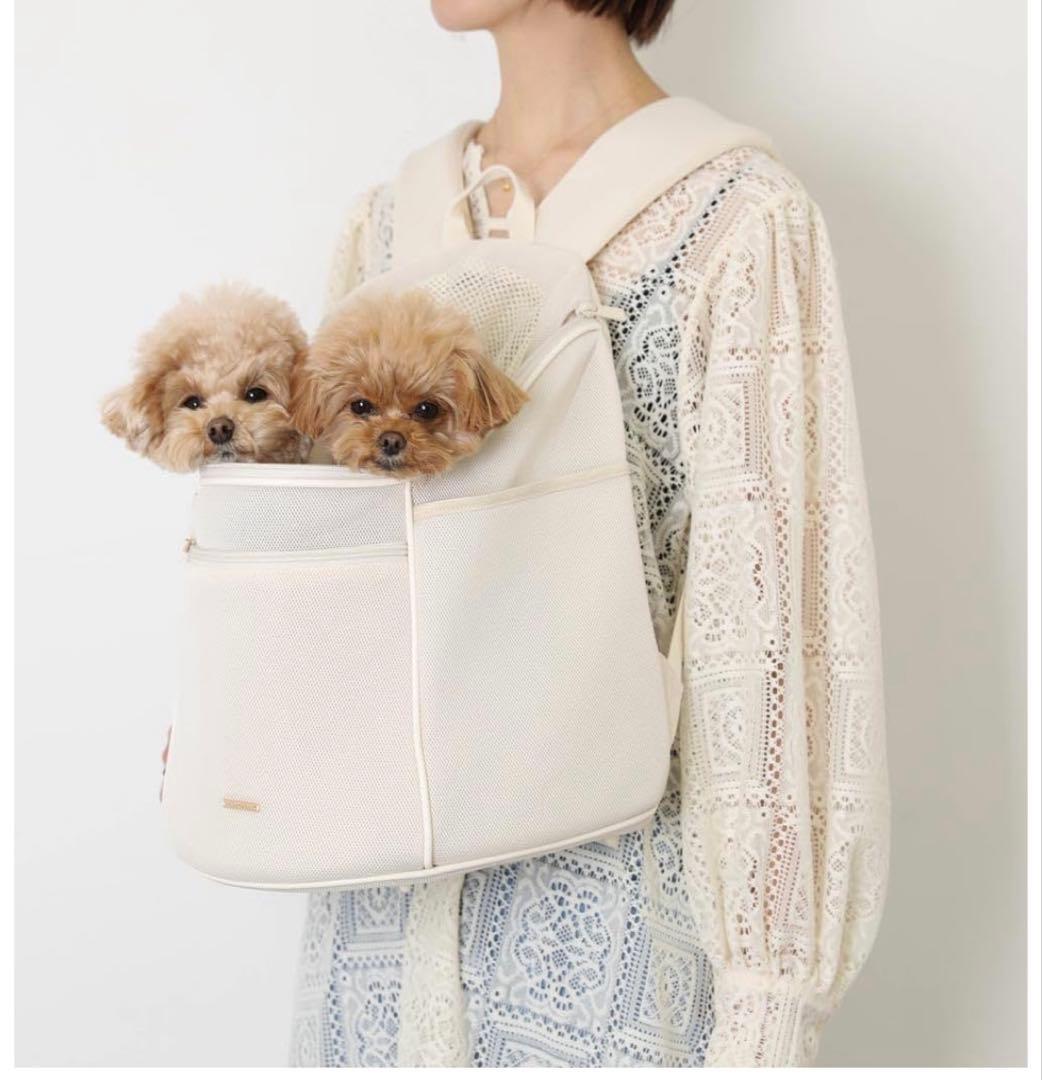 monchéri メッシュドローストリングバックパック サイズM