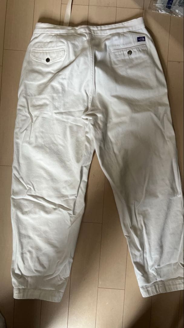 THE NORTH FACE PURPLE Rabelホワイト チノパン