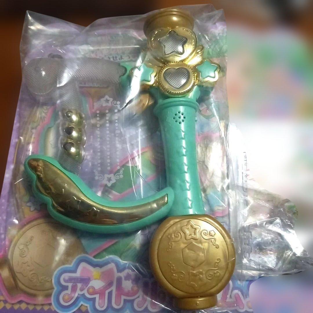 プリパラファララマイク＆アイドルタイムハープ付属品ジュエル限定プロモドリチケ付き
