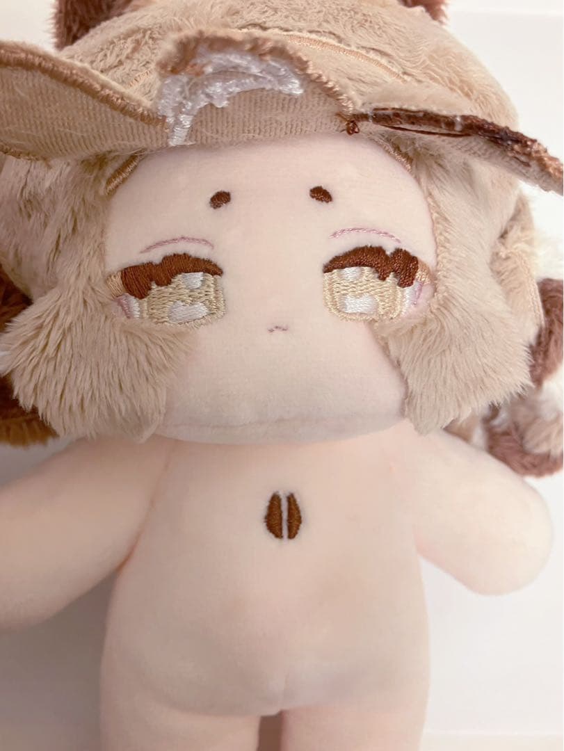 無属性 自作 ぬいぐるみ 17cm カフェモカ