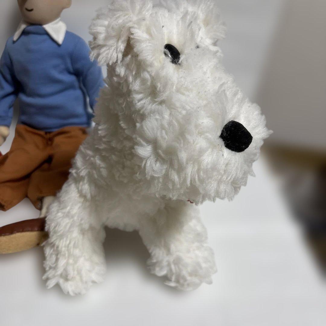 TINTINの冒険 タンタンとミルーのぬいぐるみとロケット