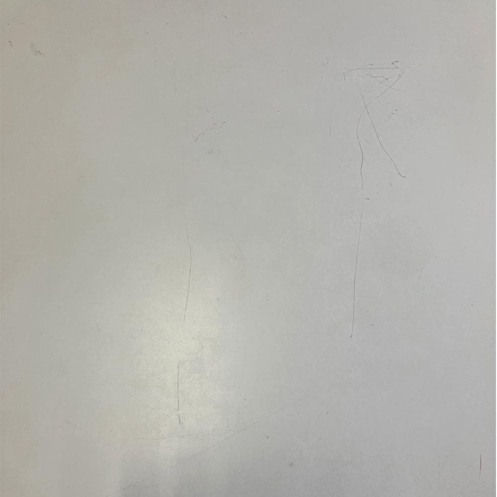 #2876　UCHIDA　袖机　サイドデスク　脇机　内田洋行　ホワイト系天板