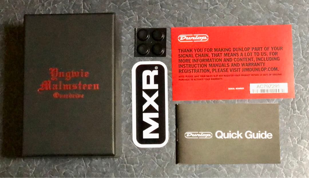 【中古美品】MXR イングヴェイ マルムスティーン オーバードライブ＋おまけ