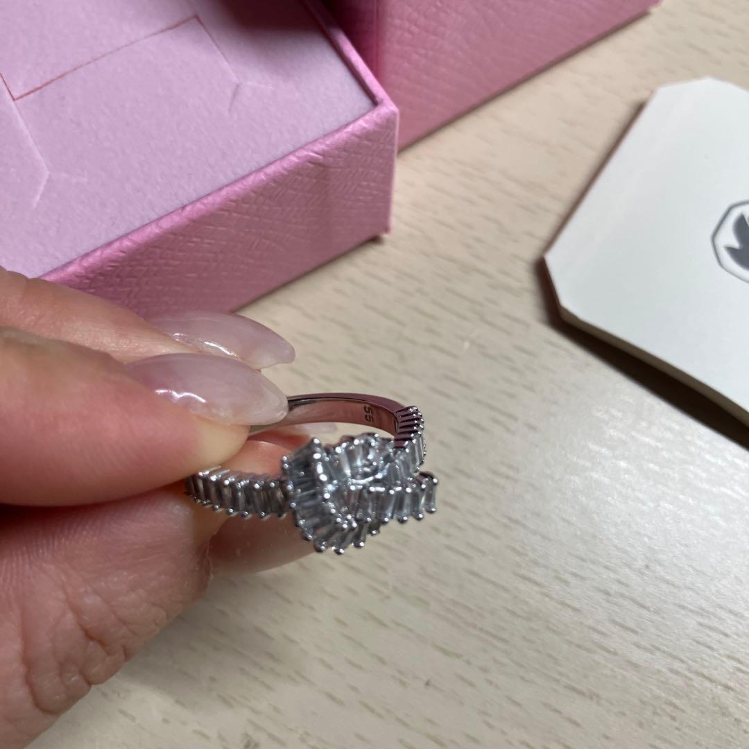 【美品】スワロフスキー　Matrix リング　サイズ55