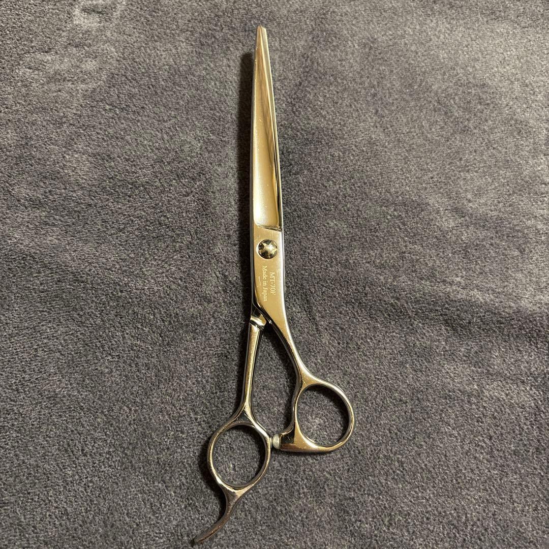 【数回使用】東京理器 胡蝶 ストレートシザー トリミング ハサミ 鋏 MT70F