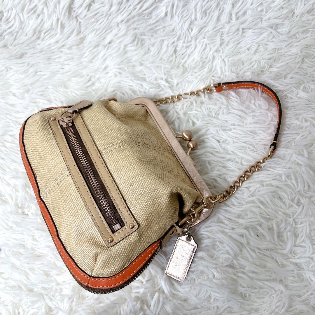 バッグ COACH Y2K Kisslock Chain Shoulder Purse