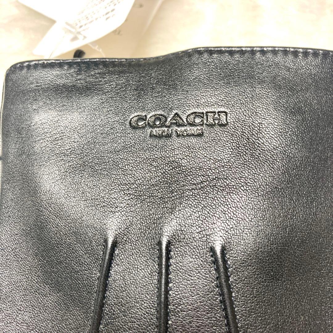 【未使用品✨】コーチ COACH グローブ 手袋 レザー 54182 黒