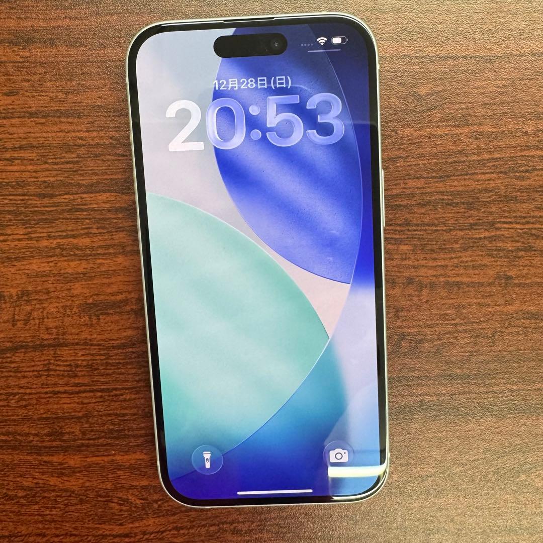 iPhone 15 SIMフリー 128GB ブルー 美品