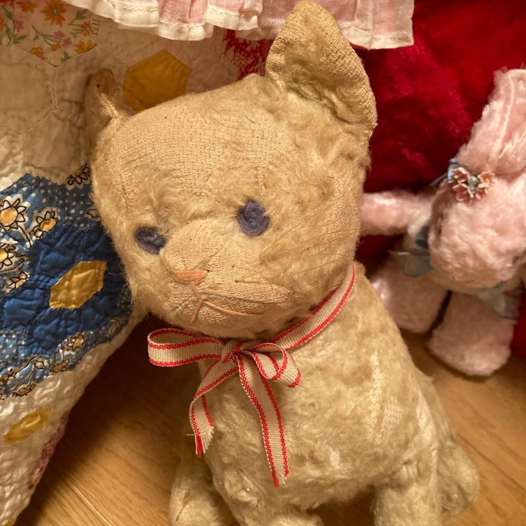 猫ちゃん リボン付き 約30cm