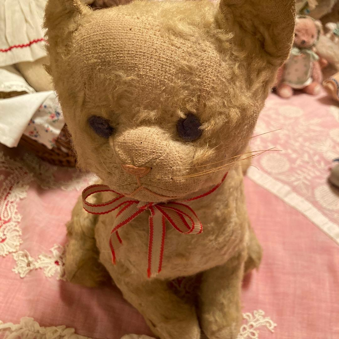 猫ちゃん リボン付き 約30cm