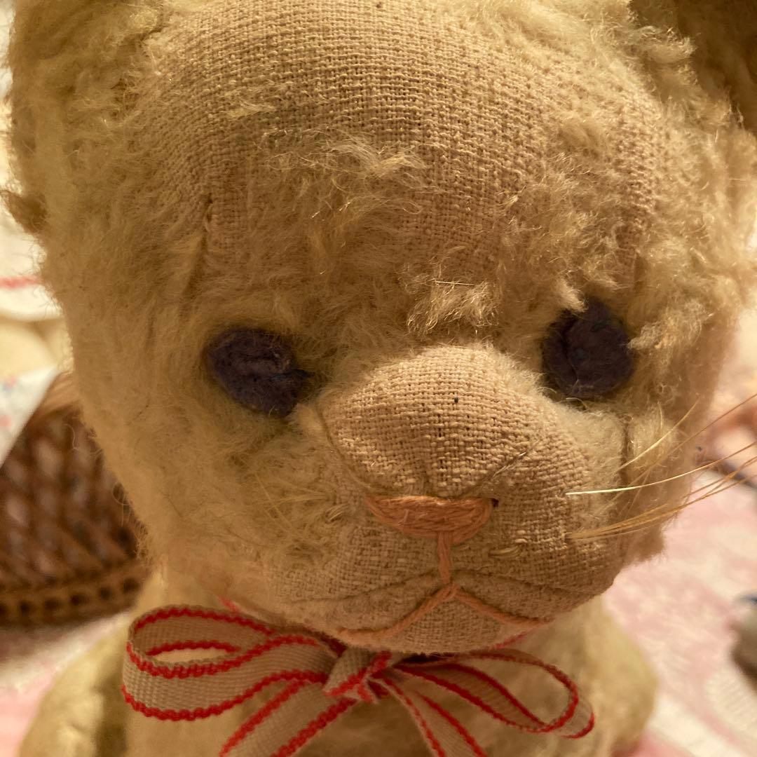 猫ちゃん リボン付き 約30cm