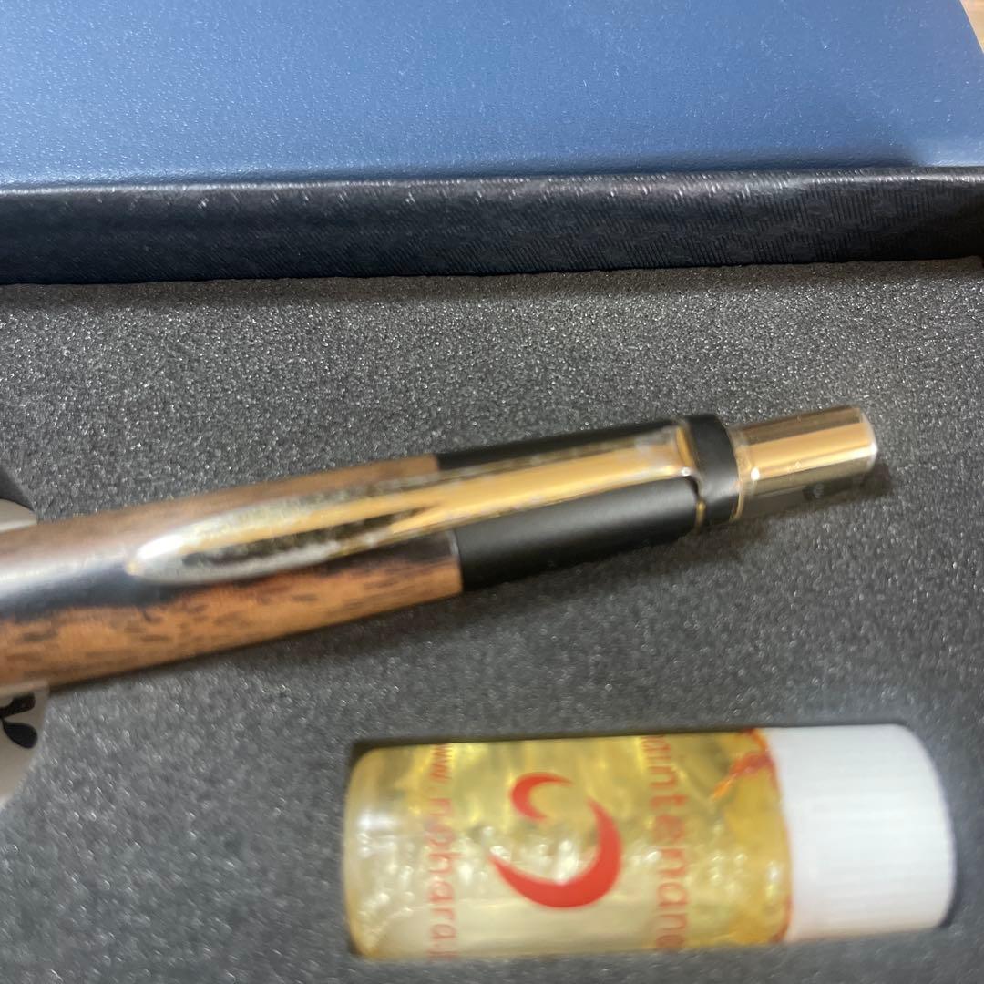 野原工芸　黒柿　シャープペンシル【旧型】固定式口金付