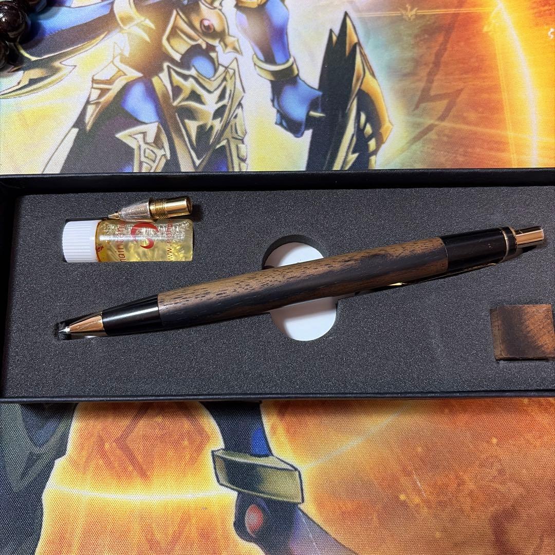 野原工芸　黒柿　シャープペンシル【旧型】固定式口金付